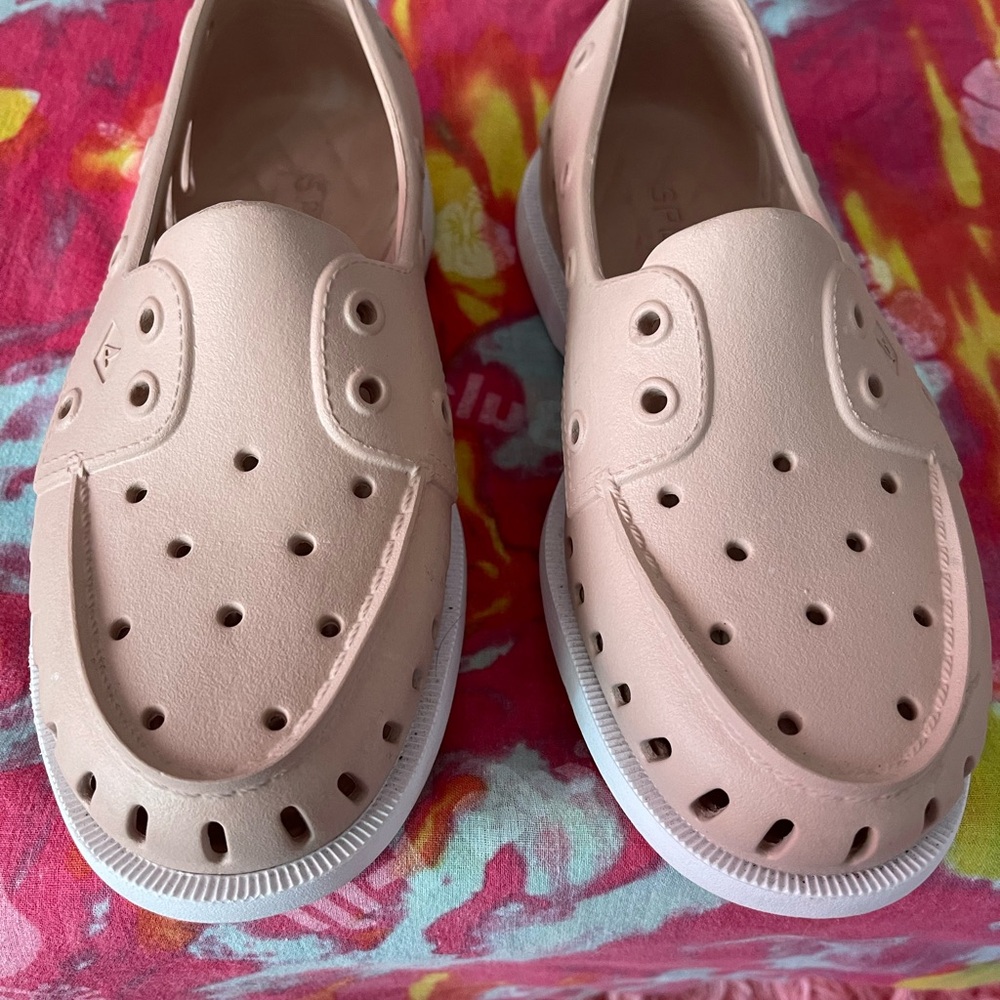 Sperry Women's Light Pink Slip-On Flats